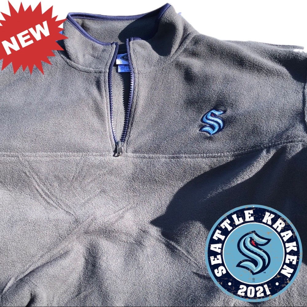 🛑CLEARANCE‼️ 🆕 Seattle Kraken NHL fleece size small